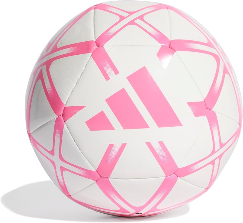 Bola de Recreação Unissex Adult Starlancer Club Ball, Branco/Rosa Solar, 5 — foto 2 de 4