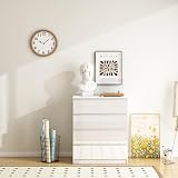 Panana Modern High Gloss Drawer Cabinet 4 Drawers White Gloss Bedroom Storage view 3