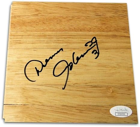 Dennis Johnson Autographed Signed Memorabilia 6x6 Floor Piece