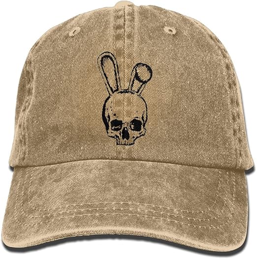 baseball cap with bunny ears
