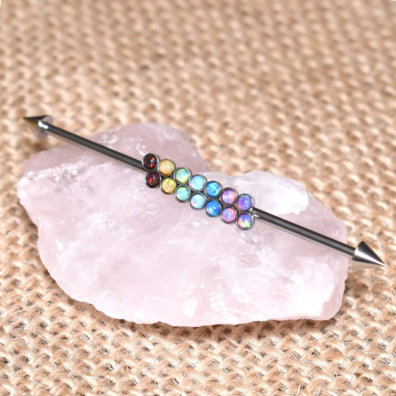 Industrial Earring Surgical Steel Industrial Piercing