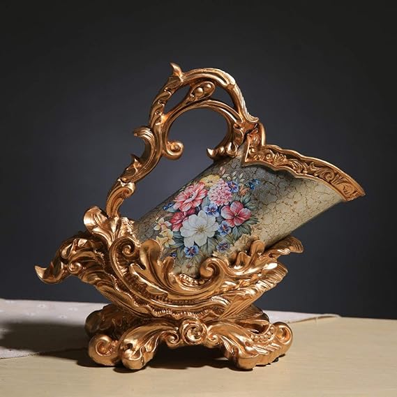 Weinregal, Vintage-Stil, Kunstharz, bemalt, kreatives Weinregal