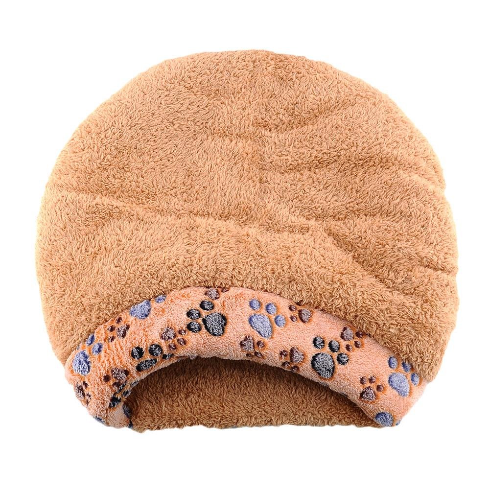 Pecute Suave Calientes Gato Cueva Gato Dormir Funda Perro Cama Casa de
