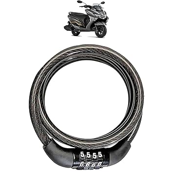 cable lock for helmet