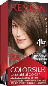 Revlon Colorsilk Haircolor #41 Medium Brown 4N Spanish Portuguese Version view 4