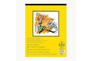 Bee Paper BEE-926P50-8511 Bleedproof Marker Pack, 8-1/2-Inch by 11-Inch, 50 Sheets per Pack