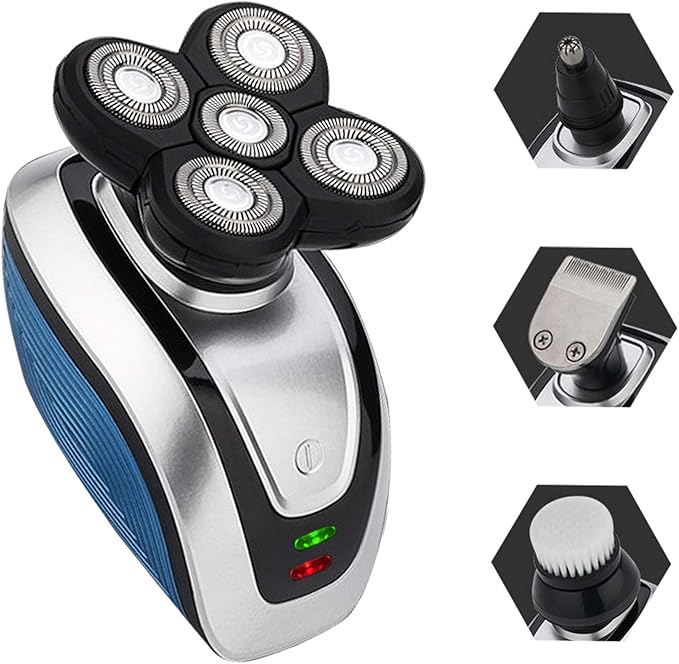 Rasoir chauve et rasoir Rasoir Electrique pour Tête et Visage Homme