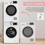 NIUXX Universal Stacking Kit for Washer & Dryer 46-66 cm Adjustable view 5