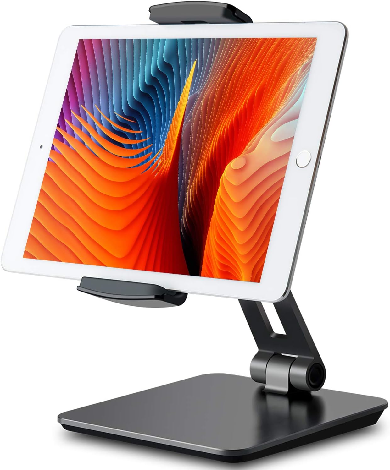 Viozon Stand, Tablet Stands 360ยฐ Rotatable Aluminum Alloy Desktop Mount Stand for 7-13inch Tablet,3.5-6.5 inch Cellphone iPad Pro iPadAir iPad Mini Surface and Surface Pro (Grey)โฆ