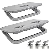 Marine Boat Hatch&Lid,Marine Deck Access Hatch Gray