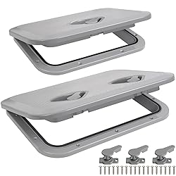 Marine Boat Hatch&Lid,Marine Deck Access Hatch Gray