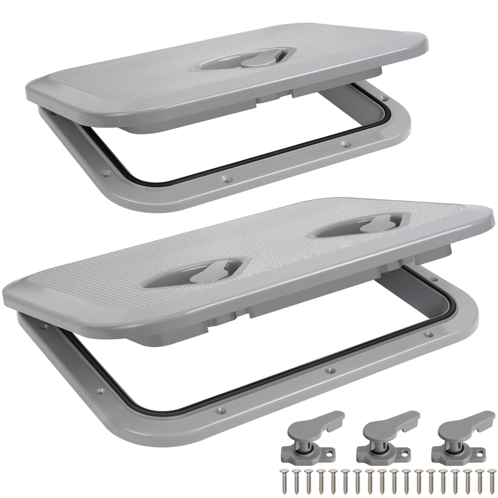 Marine Boat Hatch&Lid,Marine Deck Access Hatch Gray