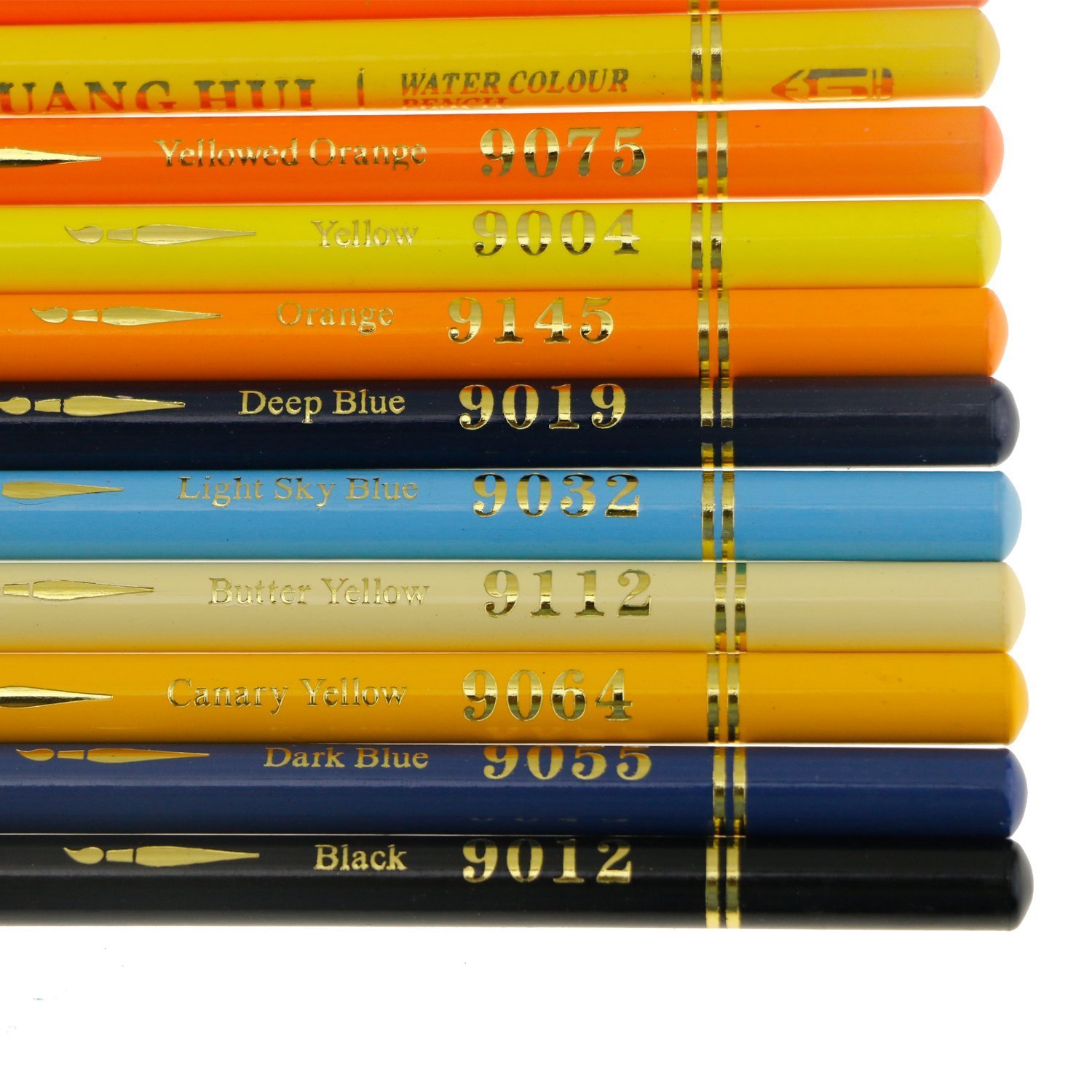 Set of 150 Watercolor Pencils with Unique Color Name, Water Soluble Art Pencils for Adult Coloring Book Sketching Painting