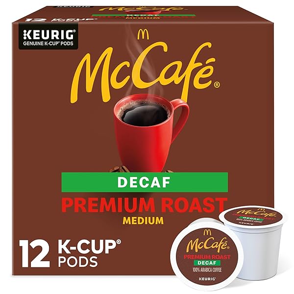 MCCAFE DECAF PREMIUM ROAST KEURIG K-CUP, 12 CT