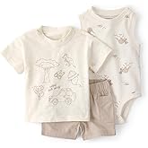 Carter's baby-boys 3-piece Short Set