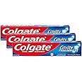 Colgate Cavity Protection Regular Fluoride Toothpaste, White, 6 oz (Pack of 3)