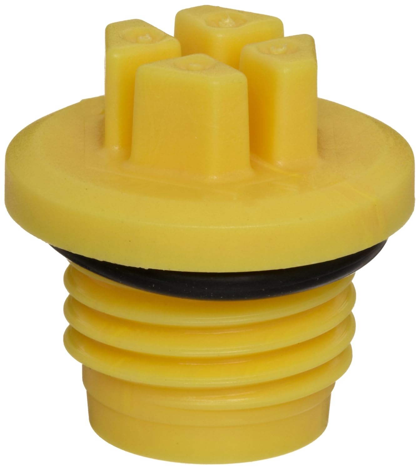 Kapsto 737 M 14 x 1.5 Polyamide Sealing Screw Plug with ORing, Yellow