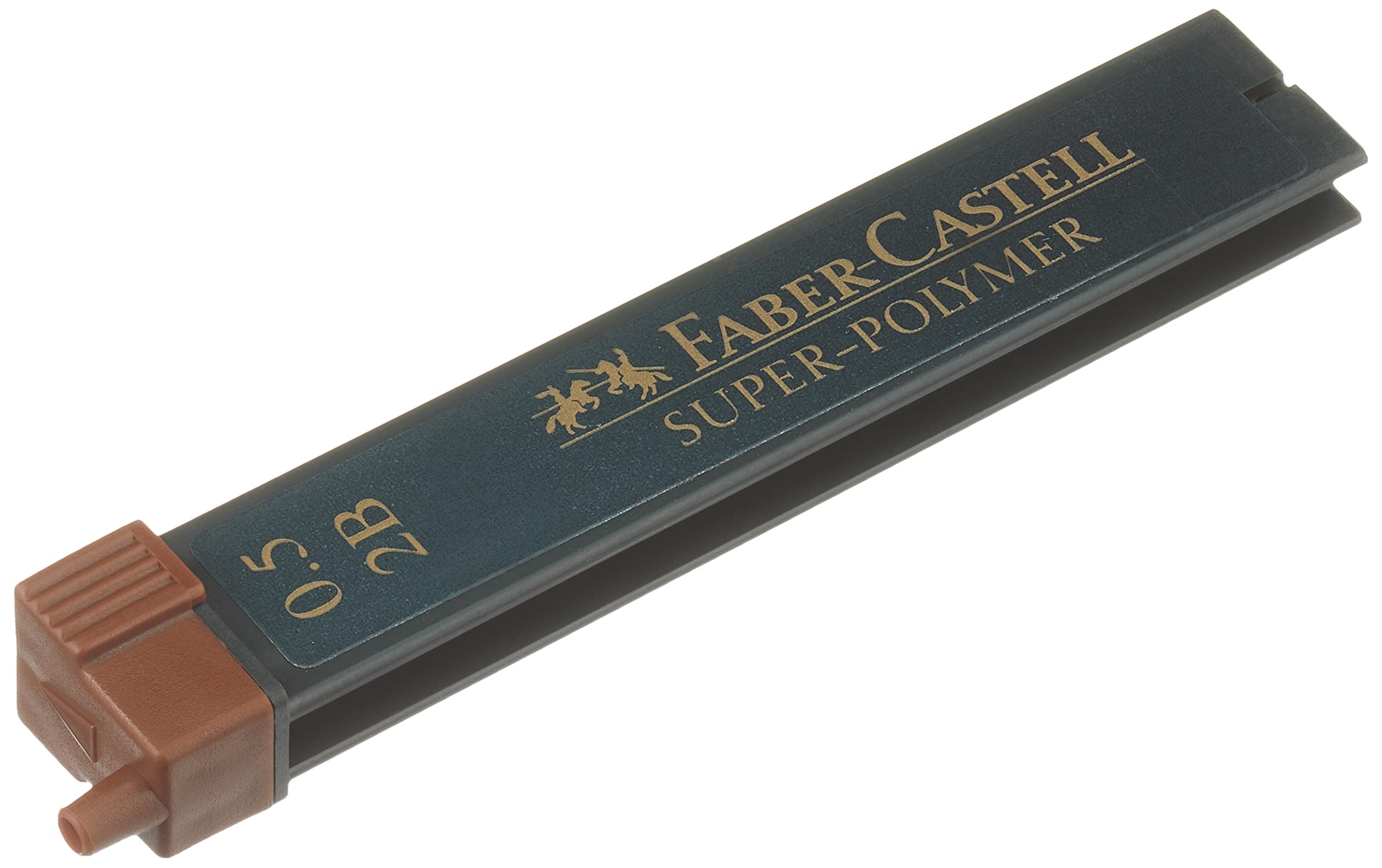 FABER CASTELL 721409 0.5 mm 2B Mechanical Pencil Lead (Pack of 12)