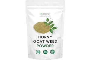 BELEON GOODS FOR LIFE Horny Goat Weed Powder 8 oz - Pure Epimedium Powder for Men and Women, Energy and Immune System Support