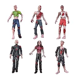 HAPTIME Zombie Action Figures, Detailed Walking