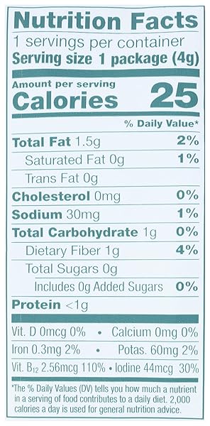 GIMME ORGANIC SEA SALT SEAWEED GRAB & GO SINGLES, 0.14 OZ