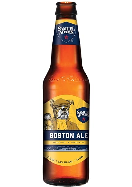 Samuel Adams Boston Ale 0,35 l - Bier aus Amerika - Boston Beer Company
