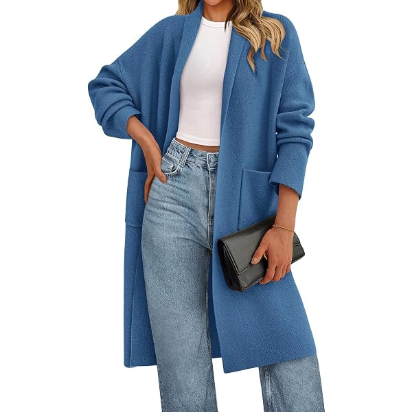 Elegant Floral Pearl Cardigan For Women – 3D Embellished Knit Sweater Coat With Round Neck & Long Sleeves