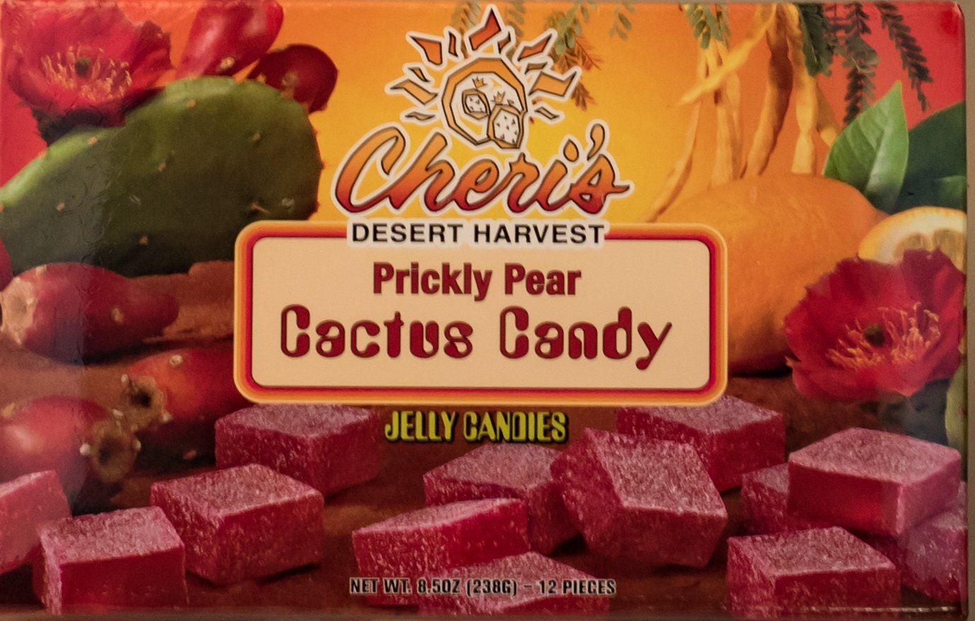 Prickly Pear Jelly Candies - Prickly Pear Cactus - Tastes Great - Made With Real Cactus Juice