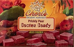Prickly Pear Jelly Candies - Prickly Pear Cactus - Tastes Great - Made With Real Cactus Juice