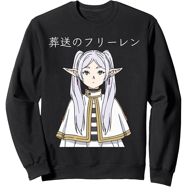 T-shirt Manga Frieren - Coton 100%, Impression Haute Définition, Manches Courtes, Unisexe, Tailles S à 3XL