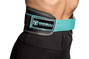 IRON BULL STRENGTH Women Weight Lifting Belt - High Performance Neoprene Back Support - Light Weight & Heavy Duty Core Support For WeightLifting and Fitness