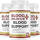 (3 Pack) BloodBalance Plus Capsules - Official BloodBalance Plus Support Supplement Premium Pills All Natural Advanced Formula Multivitamin for Overall Health & Wellness, 180 Capsules for 3 Months