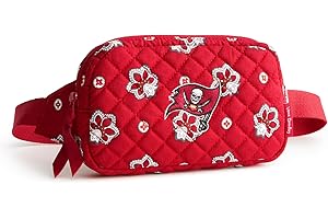 Vera Bradley Premium Cotton Large Travel Duffel Bag, Royal Blue/Red Bandana