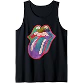 Rolling Stones Official Colour Tongue Tank Top