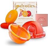 Bodyotics Menstrual Disc Reusable, 2-Pack Size S & L - Softer Than Menstrual Cups and Can Be Used Intimate Moments - Comfort-Fit Period Disc Set with 12 Hr Wear - 100% Medical Grade Silicone
