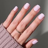 Glamnetic Press On Nails - Extra Short, Glossy Fake Nails 30 Pc Full Kit | Everyday Pink press on nails in 15 sizes. Glossy glue-on set. chip-resistant, up to 2 weeks wear