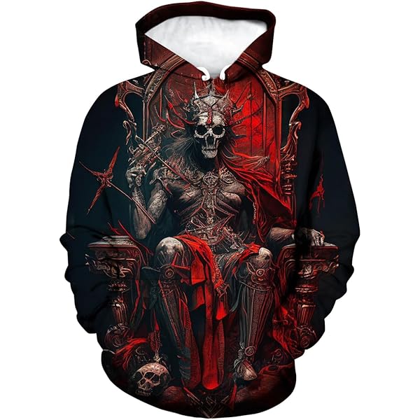 Amazon.com: Lurhonp Lion Hoodie Funny Graphic Long Sleeve