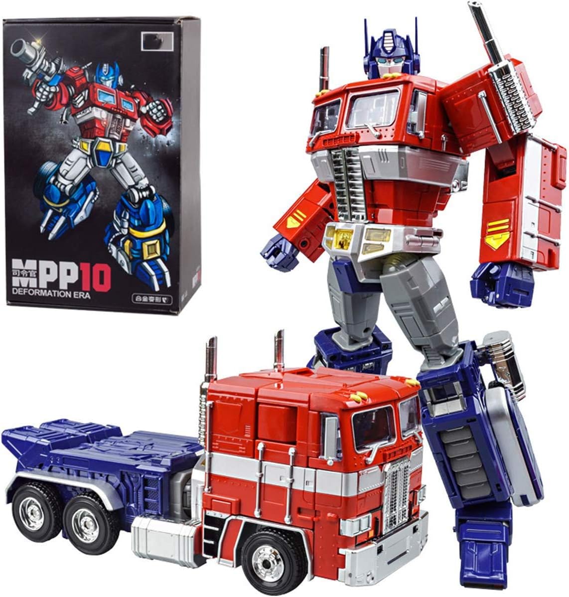 MPP10 Alloy Transformer OP G1 Commander Masterpiece Diecast Oversized Optimus Action Figure Toy