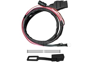 4 Pin Truck Side Battery Cable Wire Harness Fit for Western SnowEx Fisher Blizzard Snow Plow Replace 42014, Truck Side Power 