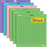 WORKLION Cutting Mat 12x12 Compatible with Maker/Maker 3/Maker 4/Air 2/Explore 3/4, Variety Sticky(Standard,Light,Strong) Vin