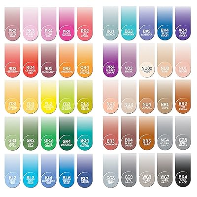 51-Color Chameleon Marker Ink Refill Kit Bundle Tanzania Ubuy