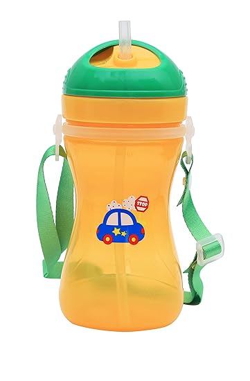1st Step Straw Sipper with Strap (Orange)