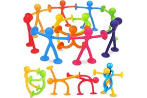 OLEOLETOY Suction Fidget Toys for Kids, 42Pcs Sensory Fidget Toys for Boys Girls, Office Stress Relief Toys for Adults, Cars Travel Toys for Toddlers, Windows Toys Party Favors Kids Classroom Prize Bulk