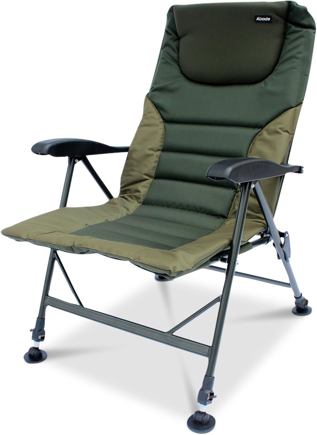 Abode® AirLite™ Alloy Padded EasyArm™ Carp Fishing Camping Recliner