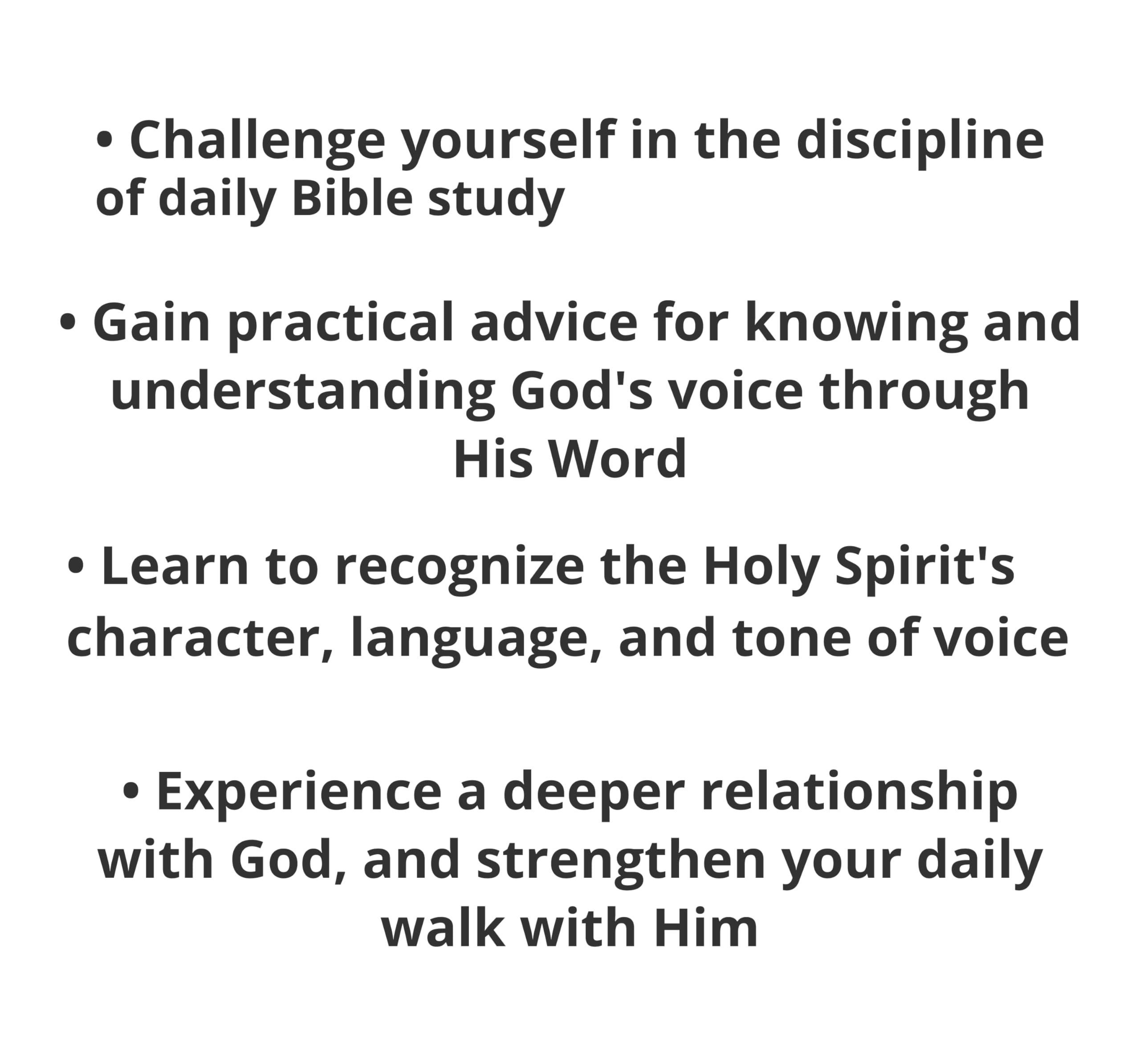 Discerning the Voice of God: How to Recognize When God Speaks - Bible Study for Women with Video Access