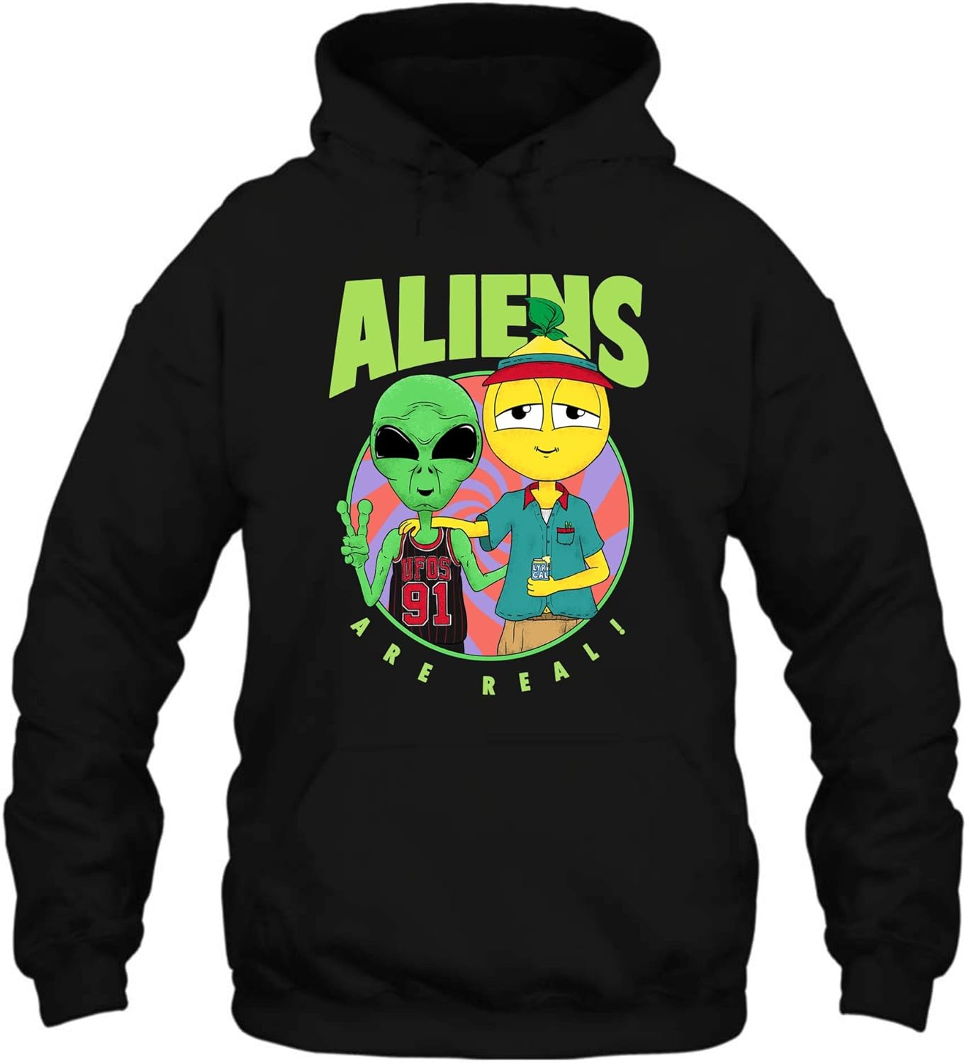 lyrical lemonade alien hoodie