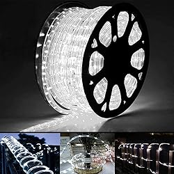 100ft LED Rope Lights Outdoor, 720 LED Connectable