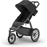 UPPAbaby Ridge V2 Jogging Stroller - All-Terrain Suspension - James | Built for the daily walk, the long run &amp; the weekend trail