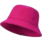 GADIEMKENSD Winter Bucket Hat - Premium Wool, Packable, Plain Colors, Unisex Warm Hat