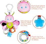 Funsland Pram Toys for Baby Clip On Car Seat Toys Stroller Rattle view 5